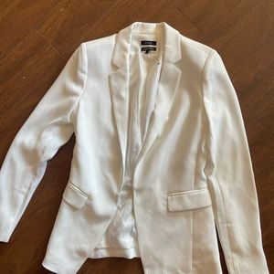 white blazer